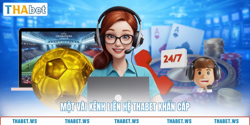 Một vài kênh liên hệ THABET khẩn cấp